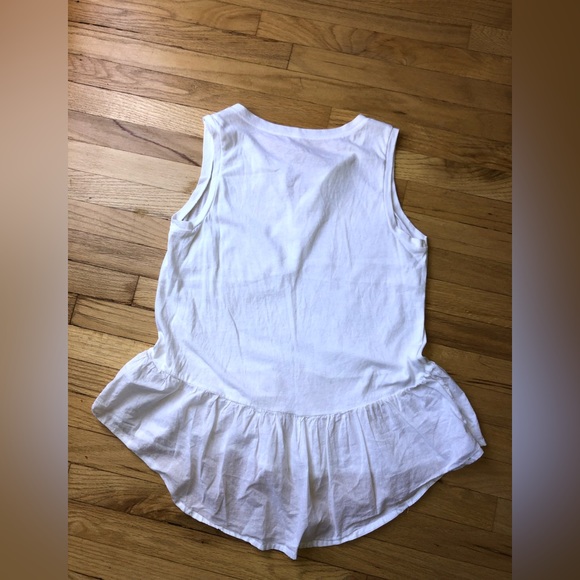 Caslon white tank size small - Picture 2 of 3